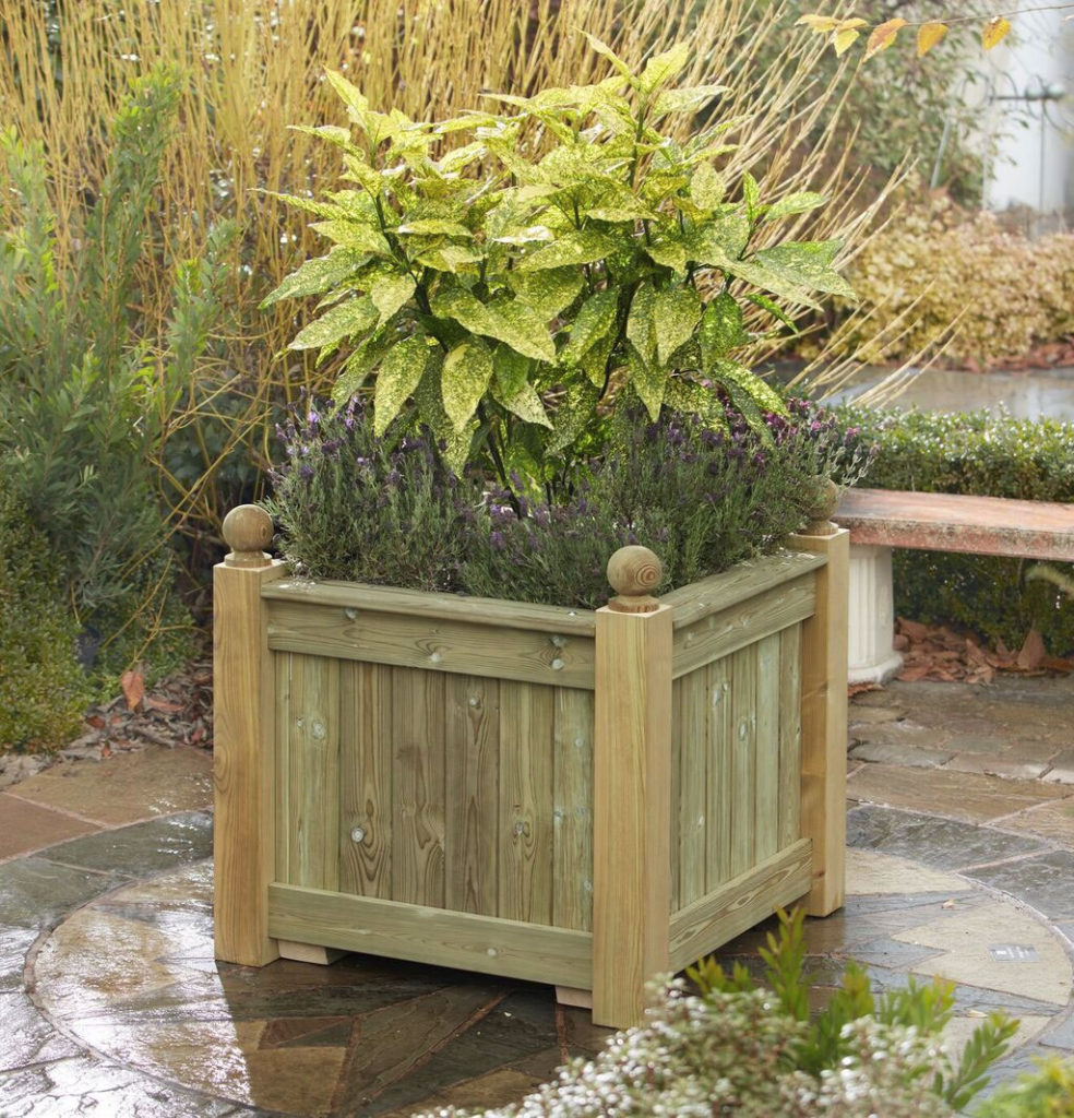 Versailles Planter | Square Wooden Planter | Taylor Made