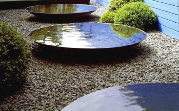 Corten Steel Water Bowls Great For, Large Shallow Garden Bowl Planter Uk