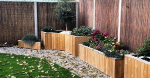 Custom made wooden planters for your home and garden
