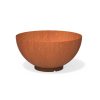 Corten steel plant bowl