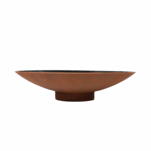 corten steel effect water bowl