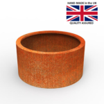 Corten steel plant cylinder