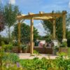 Premium Wooden Radial Pergola